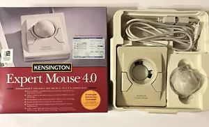 Kensington Expert Mouse Version 4.0 Wired Ergonomic Trackball For IBM PC - White - Picture 1 of 4