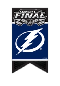 TAMPA BAY LIGHTNING - 2021 STANLEY CUP CHAMPIONS - PIN DE SOLAPA/SOMBRERO NHL-2727-PN-20 - Imagen 1 de 1