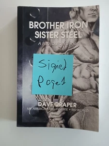 Bruder Iron, Schwester Steel: Ein Bodybuilderbuch von Dave Draper (signiert) - Bild 1 von 3