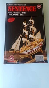 Constructo Maqueta Barco Sentence Bergantín 1/100. Occre,Amati, Mantua... . - Imagen 1 de 9