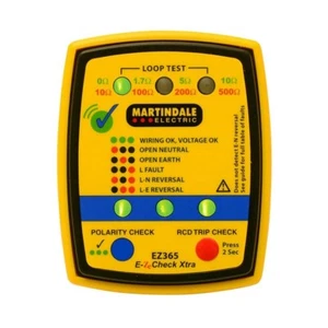 Martindale EZ365 Socket, Earth Loop & RCD Tester - Picture 1 of 1