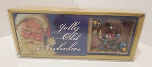 Vintage Mr.Christmas Gold Label Streichholzschachtel Melodien lustig alte Nikolaus Spieluhr - Bild 1 von 12