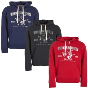 Sudadera con capucha con logotipo de Buda True Religion para hombre - Imagen 1 de 10