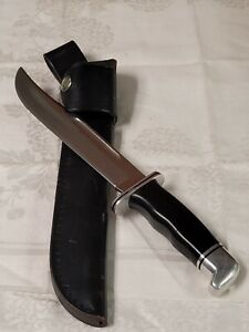 Vintage 12" BUCK 120 Hunting Knife Leather Sheath