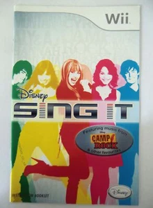 76940 Anleitung - Disney Sing It - Nintendo Wii (2008) RVL-RUIP-UKV - Bild 1 von 1