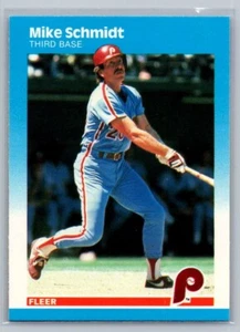 1987 Fleer Mike Schmidt #187 - Picture 1 of 2