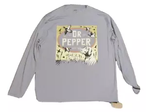 Zorrel Dr. Pepper Mens Activewear Syntrel Shirt XL L/S Athlete Series - Picture 1 of 4