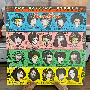 The Rolling Stones Some Girls LP 1978 1st press celebrity uncensored cover VG+ - Picture 1 of 6