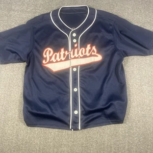 Camiseta de béisbol de los New England Patriots Tom Brady #12 jugadores de la NFL para hombre talla XL - Imagen 1 de 9