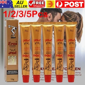 15g Eros Men Delay Cream New With Box Men-Long Lasting 1/2/3/5pcs - Picture 1 of 16
