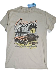 Chevy Camaro Shirt Mens Medium Muscle Car Graphic Tee Chevrolet GM Official NEW - Picture 1 of 6
