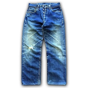 Levi’s 90s 501XX 555 Selvedge Denim Jeans W33 L36 Made in USA Valencia F/S - Picture 1 of 17