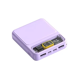 Power Bank With Long-lasting Battery Rapids Charging And Transparent Is Compact - Zdjęcie 1 z 19