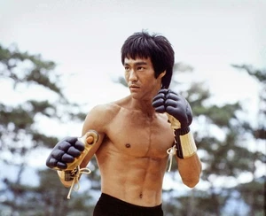 Reimpresión de artes marciales de colección de Bruce Lee - Leyenda de Kung Fu - Foto brillante de 5x7 - Imagen 1 de 4