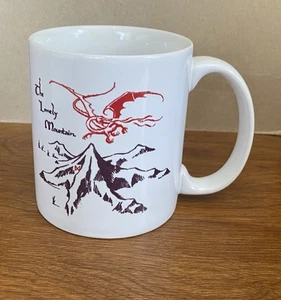 The Hobbit Lonely Mountain Mug An Unexpected Journey 11oz Ceramic WB 2012 LOTR - Picture 1 of 8