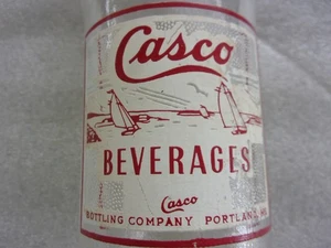 Casco Getränkeflasche 1958 Vintage Soda Pop Portland Maine SAILING CLUB - Bild 1 von 5