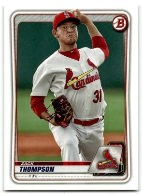 2020 Bowman #BP-6 Zack Thompson Prospects St. Louis Cardinals - Image 1 of 2