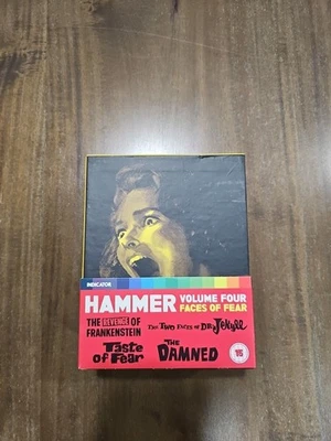 Hammer Vol 4 Faces Of Fear Bluray Box Set Indicator Limited Edition OOP - Image 1 of 4
