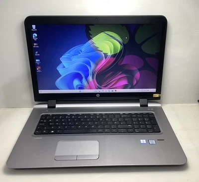 17.3”HP PROBOOK 470-G3,INTEL i5-6200U@2.30GHz,16GB RAM,128GB SSD+1TB HDD,WIN 11  - Image 1 of 4