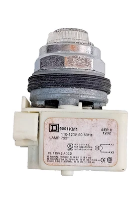 *New in Box* SCHNEIDER 9001KM1 LAMP MODULE CLEAR 30MM 110-120V 50-60HZ - Image 1 of 3