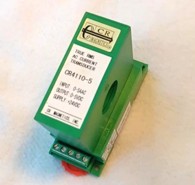 CR Magnetics CR4110-5 ,True RMS Current Transducer, Input 0-5 AAC - Image 1 of 2