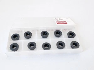 (10) TUNGALOY RCMT1204EN-MJ AH120 Solid Carbide Indexable Milling Insert TiAlN - Picture 1 of 3