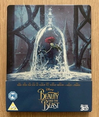 Disney Beauty and the Beast 3D Steelbook Blu-ray UK - Image 1 of 4