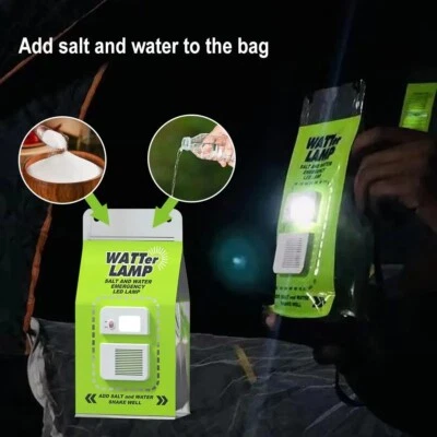 1 Salt Water Lantern Lamp Emergency LED Light For Camping-Outdoor Brine Camping - Image 1 of 4