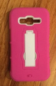 Samsung Galaxy Core Prime Prevail LTE G360 Hybrid Rugged Armor Case mit Ständer - Bild 1 von 2