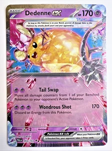 Dedenne ex - 93/193 - Double Rare Near Mint Scarlet & Violet: Paldea Evolved - Picture 1 of 2
