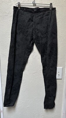 Leggings para mujer HUE negros grises estampados talla mediana tobillo algodón Foto 1 de 4