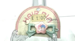 VTG SANRIO LITTLE TWIN STARS Hair Pin NEW OLD STOCK RARE NEW OO - Picture 1 of 3