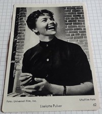 Actress LISELOTTE POWDER Portrait Photo - Trading Card #2119