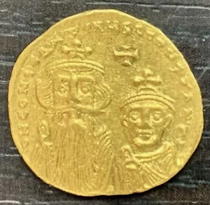 CONSTANS II ET CONSTANTIN IV - SOLIDUS DE CONSTANTINOPLE - Picture 1 of 2