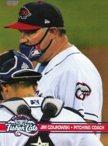 2021 New Hampshire Fisher Cats Jim Czajkowski Toronto Blue Jays