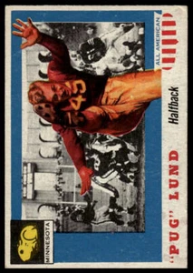 1955 Topps All-American #79 Pug Lund - Picture 1 of 2