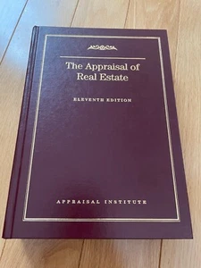 The Appraisal of Real Estate 11th Edition (Hardcover, 1996), Appraisal Institute - Picture 1 of 2