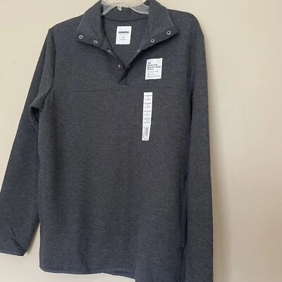 Camisa polar súper suave para hombre talla S SONOMA cuarto a presión nueva con etiquetas Foto 1 de 4