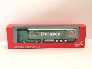 Scania R TL refrigerated semitrailer Pyraser Brauerei- 1:87 (Herpa item: 306874) - Imagen 1 de 2