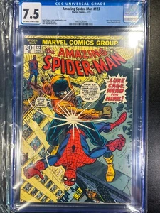 🕸️Amazing SpiderMan #123🕸️CGC 7.5 VF🕸️Gwen Stacy/Luke Cage🕸️FREE SHIP🕸️ - Picture 1 of 8