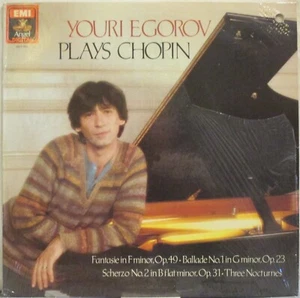 YOURI EGOROV Plays Chopin LP Fantasie in f/Ballade No 1 in g/3 Nocturnes/Scherzo - Picture 1 of 1