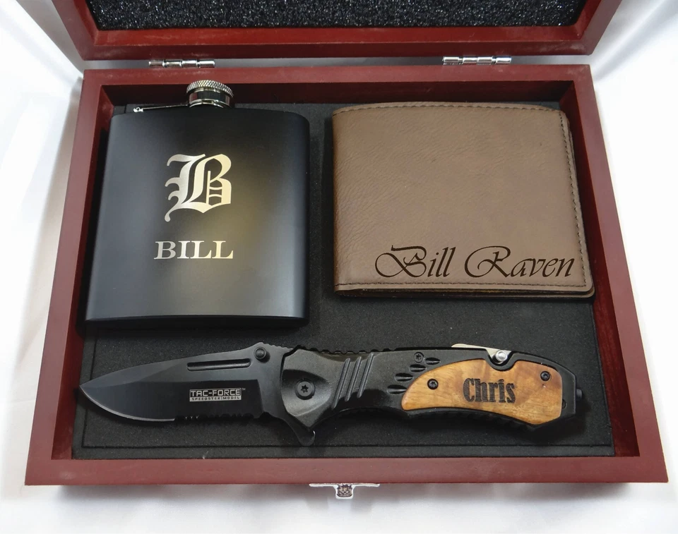 Groomsmen Gift Set, Groomsman Gift, Groomsmen Gift Box, Best Man Gift - Image 1 of 2
