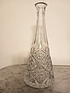 Antike Kristall Wein Schnaps Dekanter - 12" hoch - Bild 1 von 3