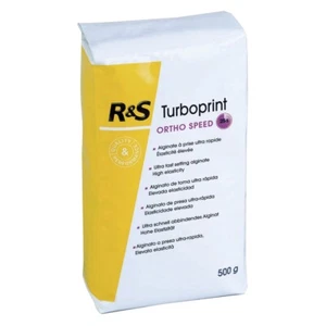 R&S TURBOPRINT ALGINATE DENTAL IMPRESSION MOULDING POWDER ORTHO SPEED ULTRA FAST - Picture 1 of 1