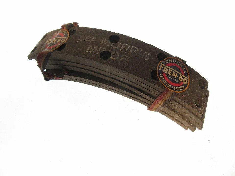 Brake Shoe Linings Fits Morris Minor 1950-1966 NOS Frendo  MO/33/1 - Image 1 of 1