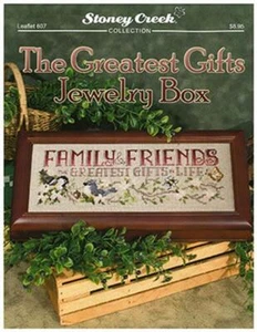 The Greatest Gifts Jewelry Box LFT607 by Stoney Creek cross stitch pattern - Picture 1 of 1
