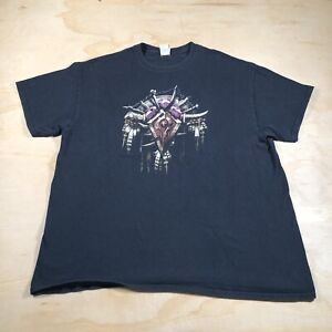 A159 World Of Warcraft Blizzard The Horde Mens Size XL Black T-Shirt