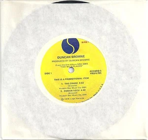 DUNCAN BROWNE 3 SONG SAMPLER WILD PLACES PROMO ONLY SIRE NEVER PLAYED - Picture 1 of 1