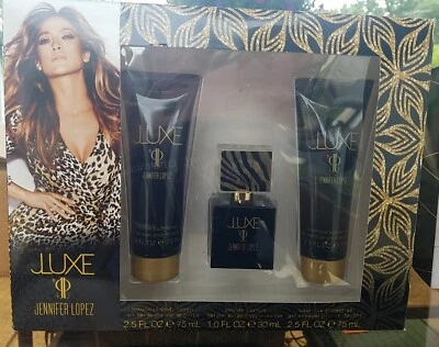 Jennifer Lopez JLUXE Perfume 3 piezas. Juego de regalo. NUEVO Foto 1 de 4