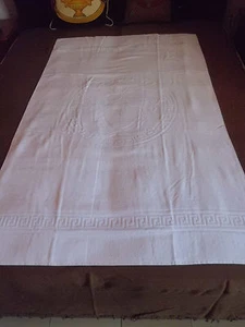 Versace Home Beach Towel Medusa Telo Bagno Cotone Beige/Panna - Imagen 1 de 6